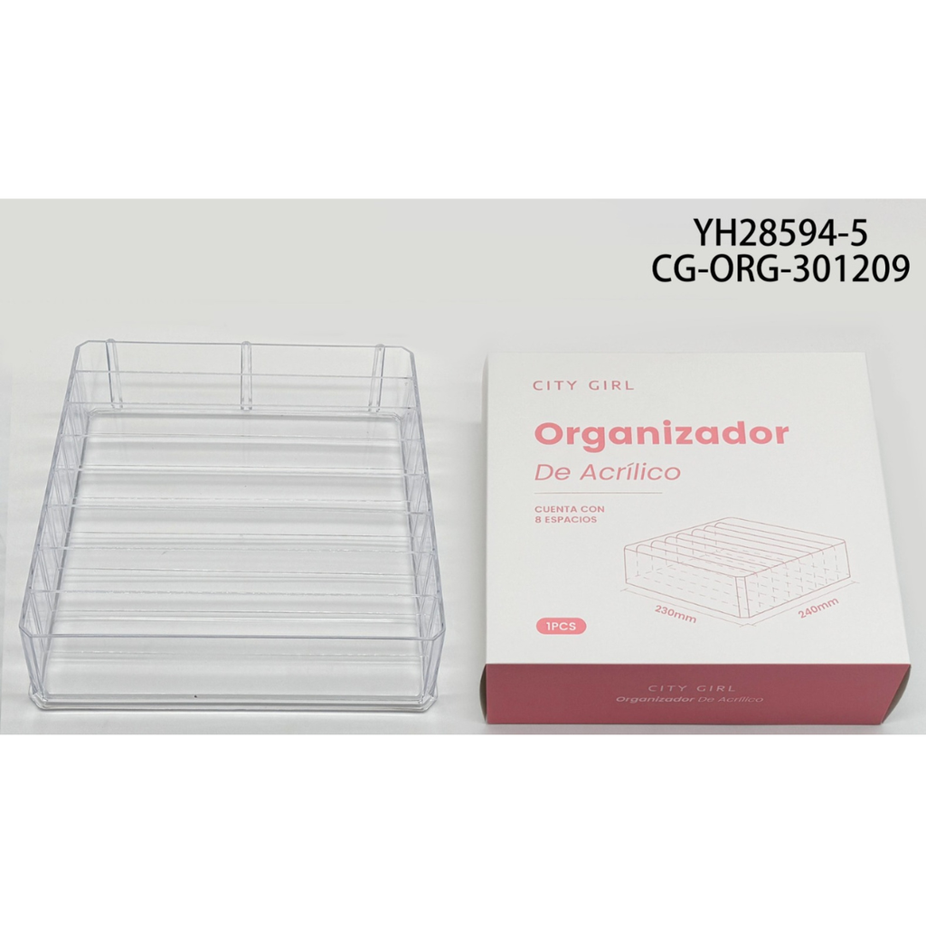 ORGANIZADOR DE ACRILICO