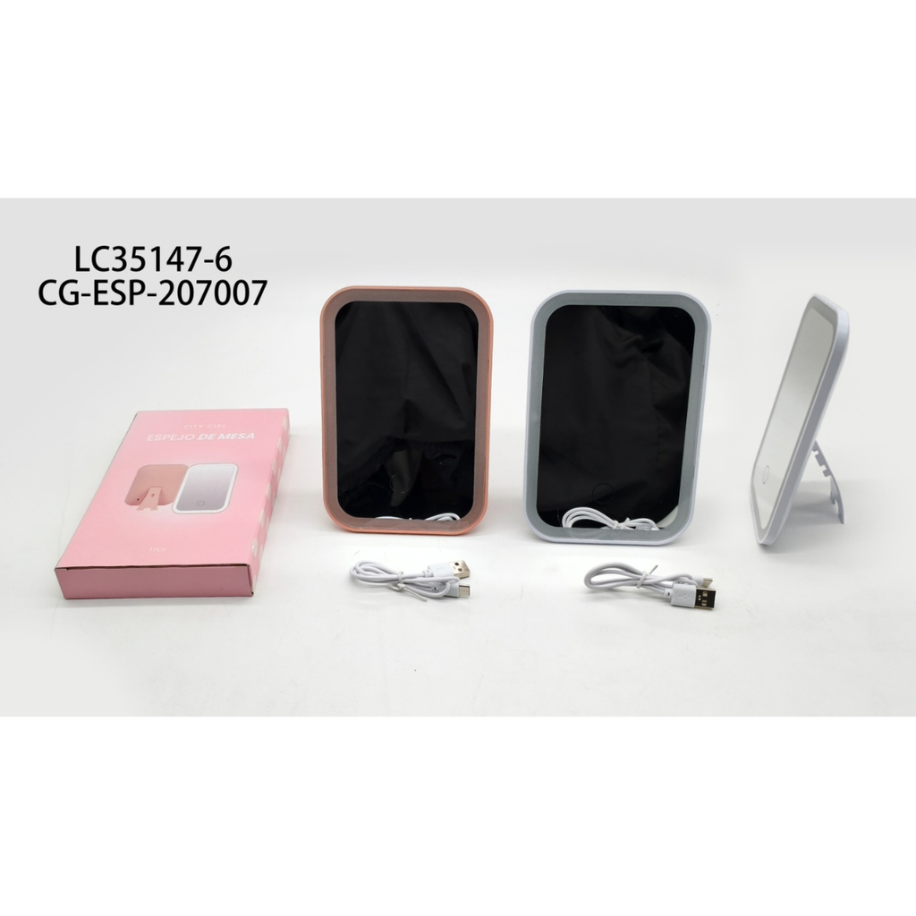[PG-LC35147-6] ESPEJO CON LUZ LED CITY GIRL