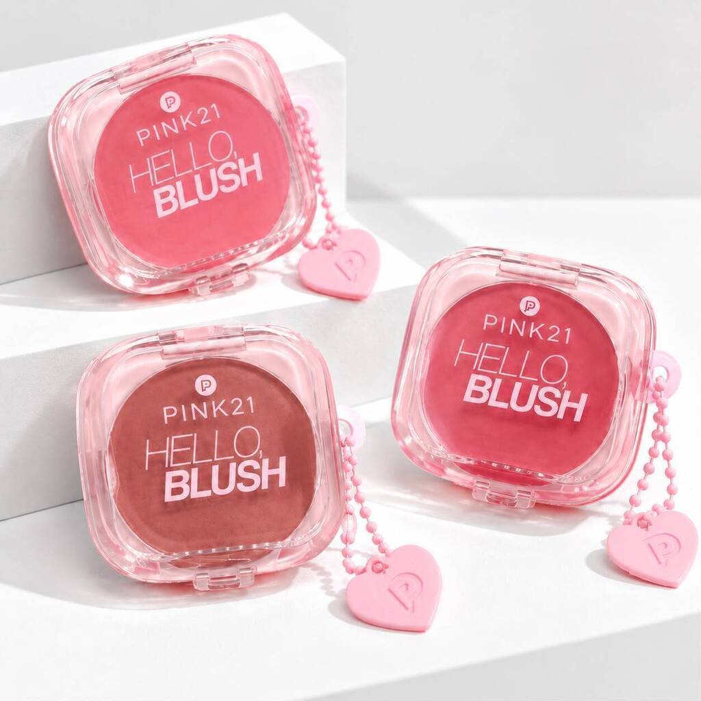 [PL-501231] Rubor en crema HELLO BRUSH PINK 21