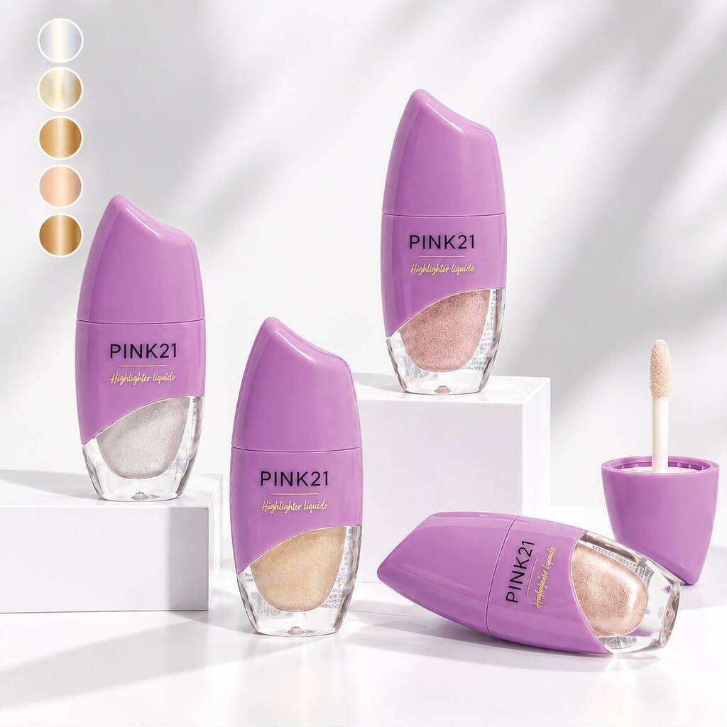 [PL-487900] Iluminador liquido TAPA LILA PINK 21