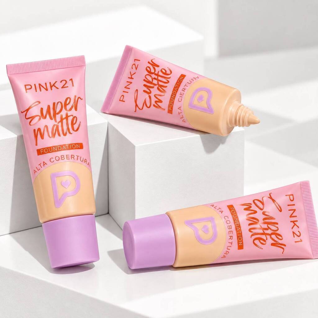 Base de maquillaje SUPER MATTE PINK 21