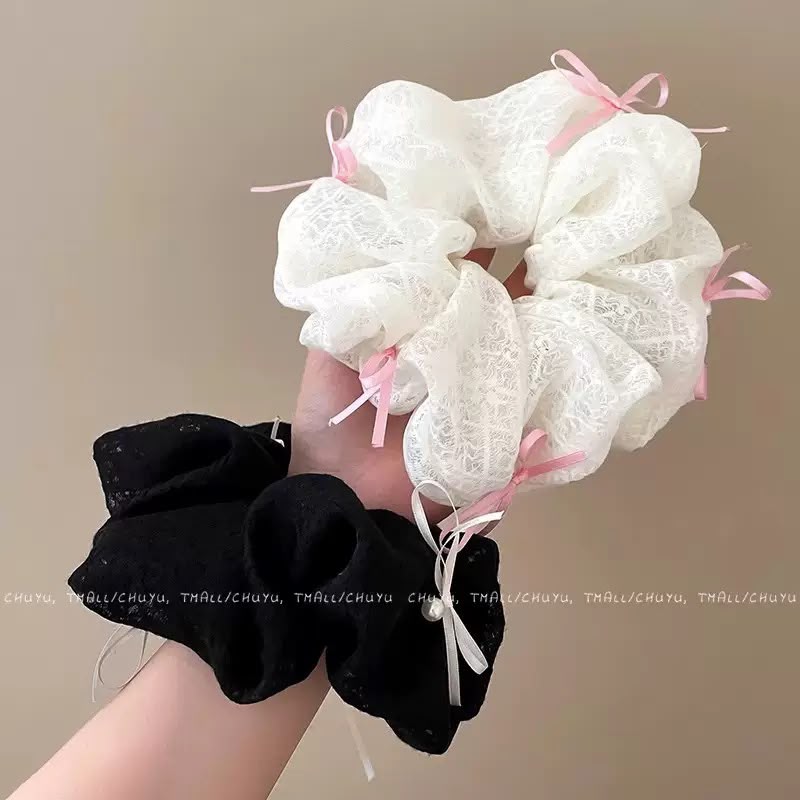 COLITA SCRUNCHIE MOÑITOS X12PCS