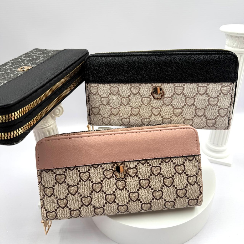 [PY-C-3240] BILLETERA RECTANGULAR 2 CIERRES X1U.