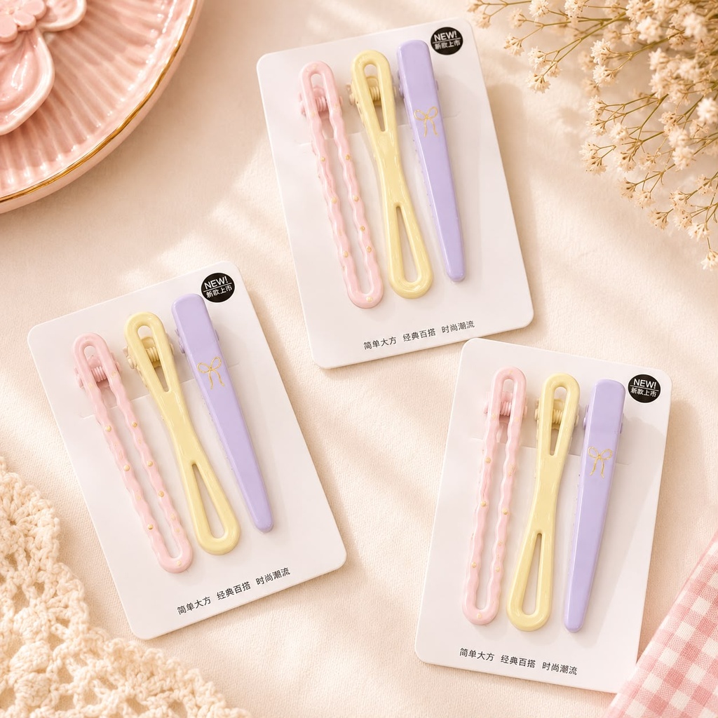 [PY-C-3135] HEBILLAS CLIP X3PCS. 30P.