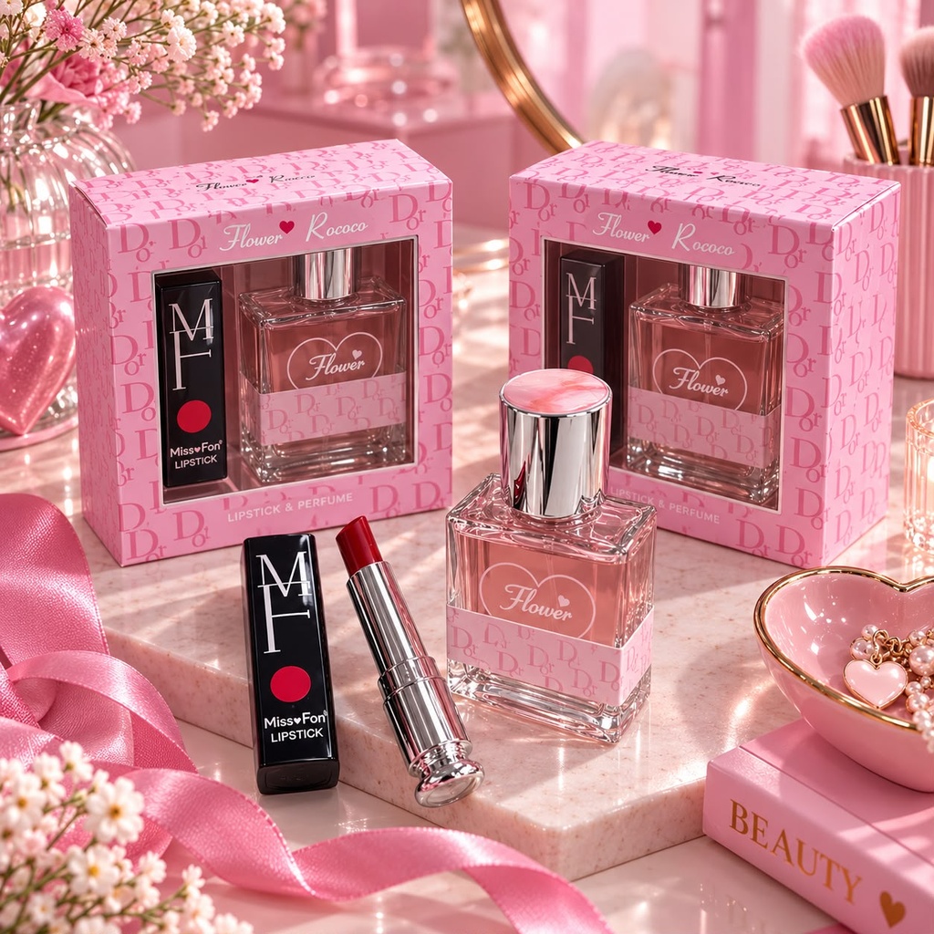 [PY-PFT020] PERFUME CON LABIAL FLOWER ROCOCO X1U.