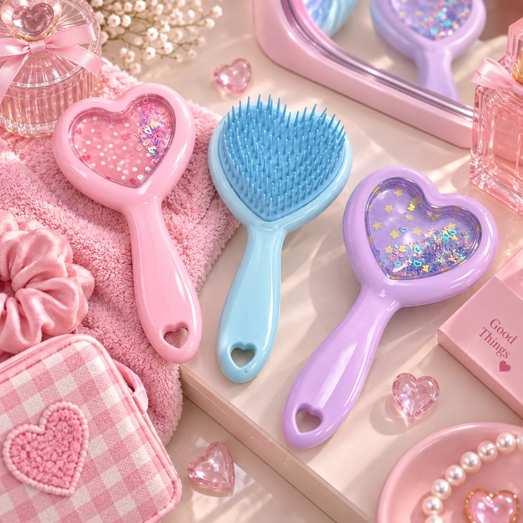 [PY-2406TB] CEPILLO CON GLITTER CHICO X1U.