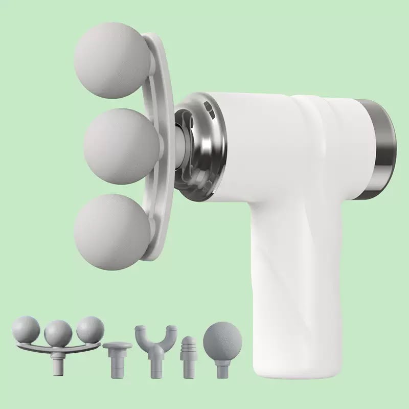 PISTOLA MASAJEADOR 6PCS.