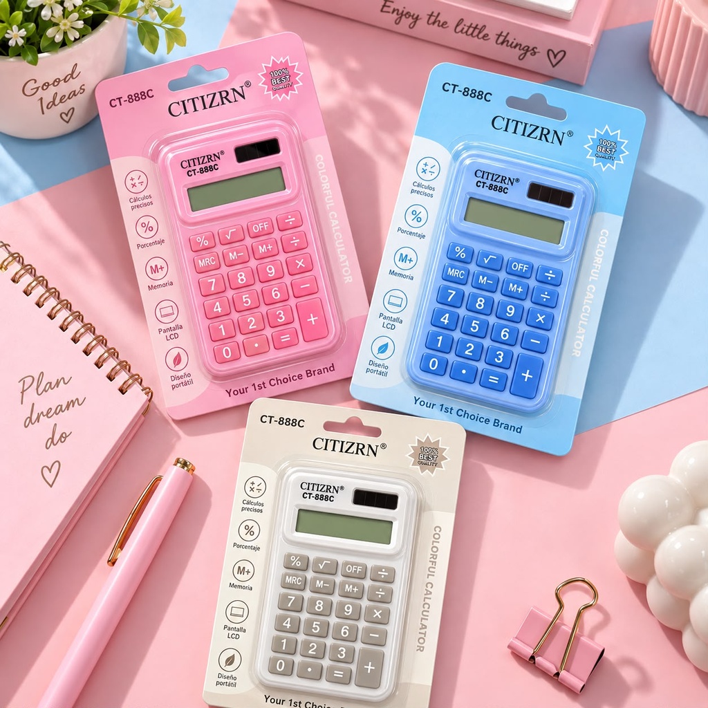 [PY-CT-888] MINI CALCULADORA X1U.