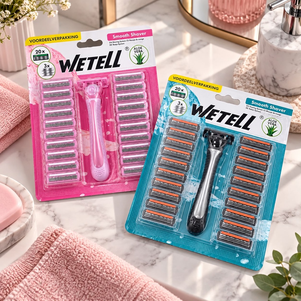 [PY-C-3761] PACK GILETTE C/20 CABEZALES 20X30