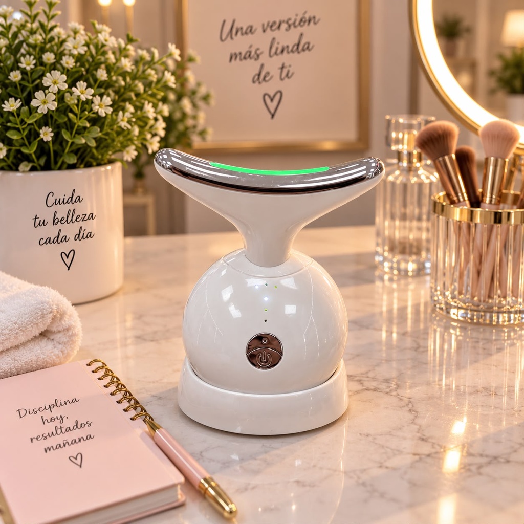 [PY-C-3610] MASAJEADOR FACIAL CON BASE  X1U.