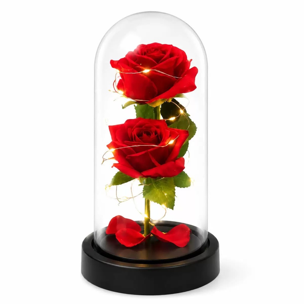 [PY-C-3837] CÚPULA ROSA ETERNA LED X1U.