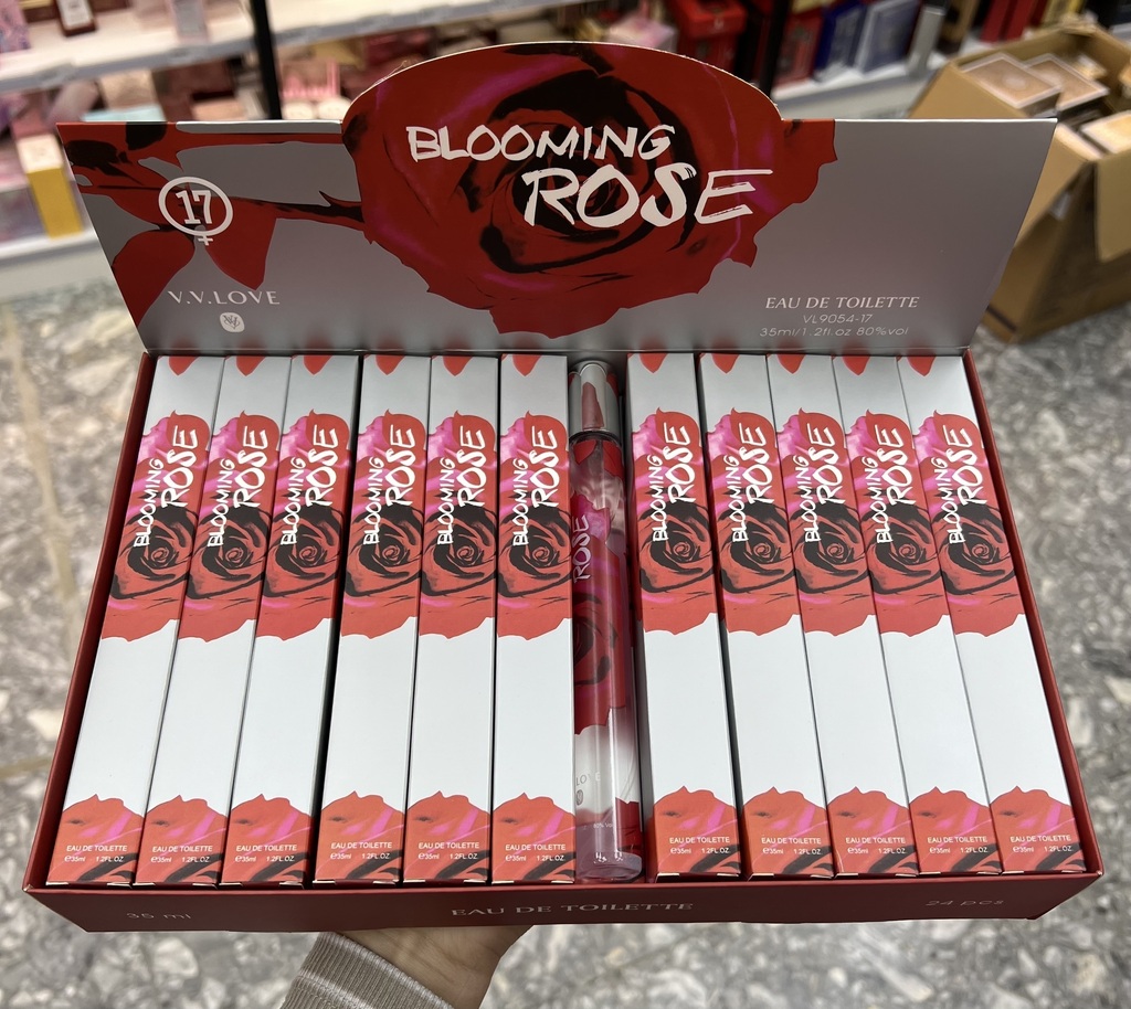 perfume fragancia blooming rose