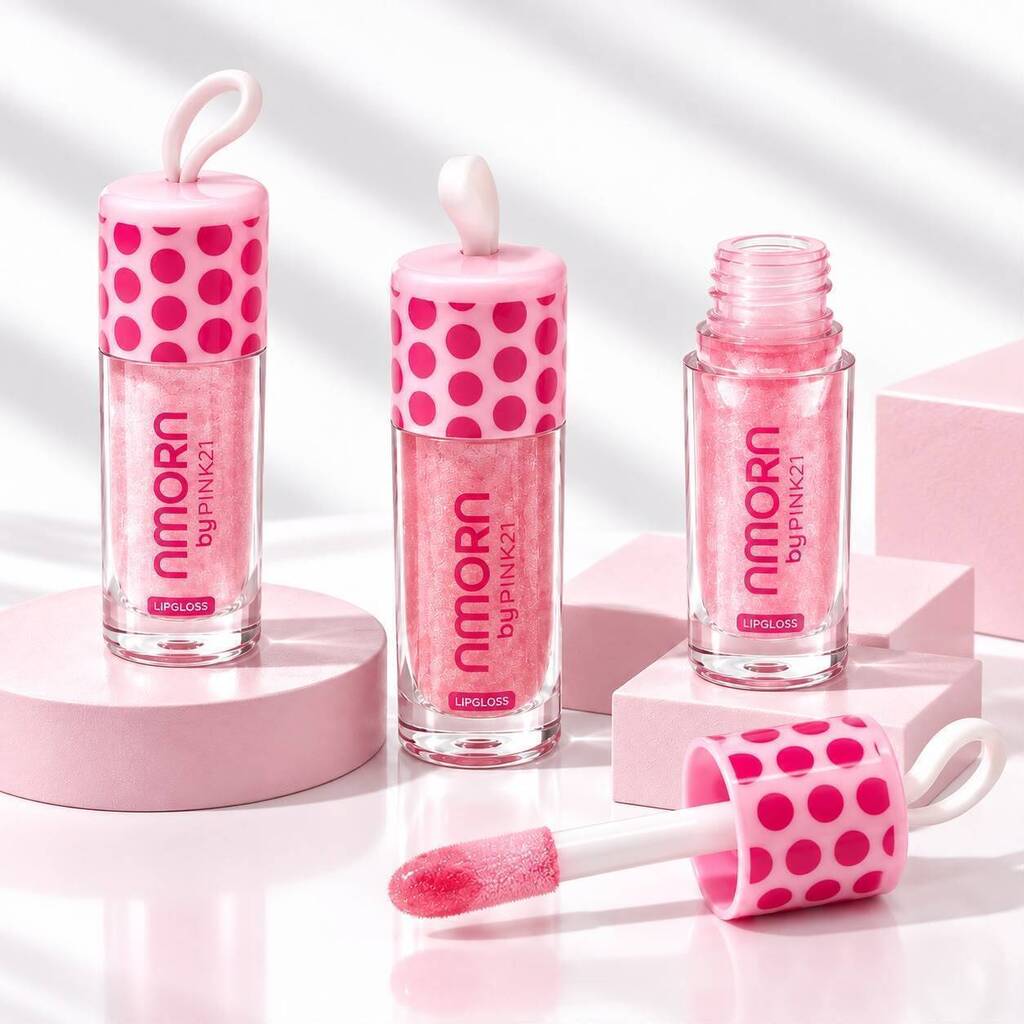 [PL-501354] Lip gloss glitter NMORN PINK 21