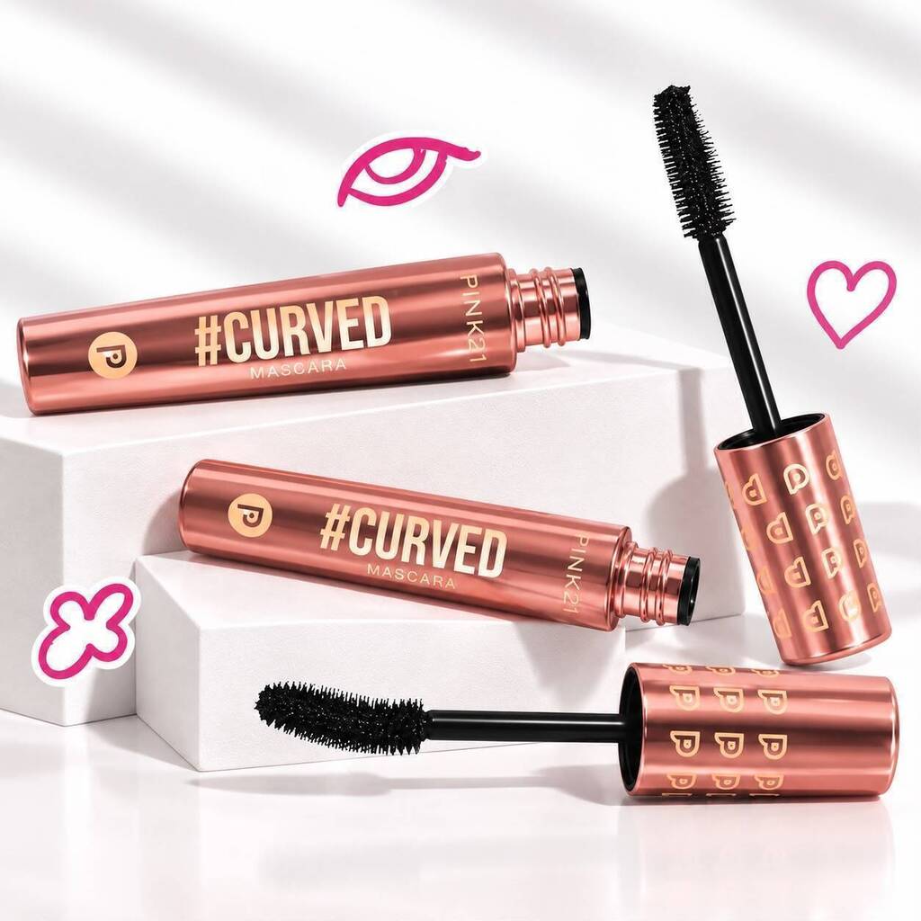 Mascara de pestañas CURVED PINK 21