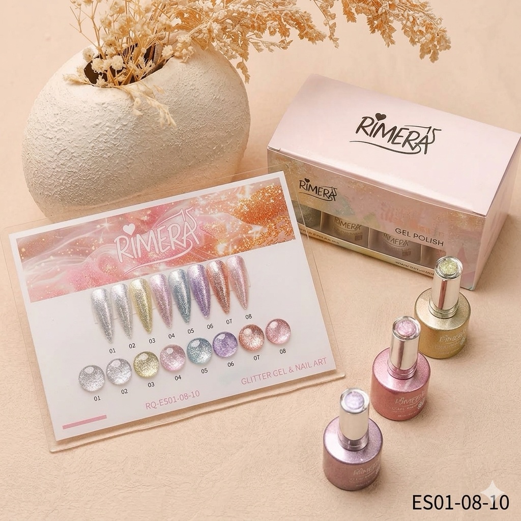 [PS-ES01-08-10] Colección pasteles Diamond 8ml Rimera Quince___Caja X8