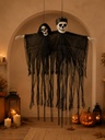 ADORNO DE HALLOWEEN DOS CALAVERAS