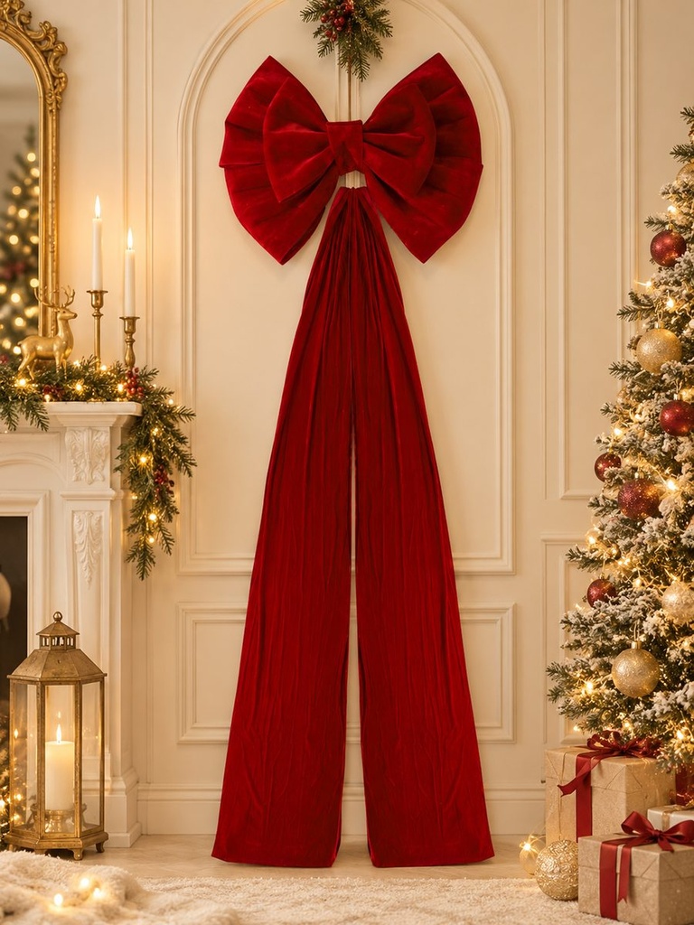 MOÑO DECORATIVO NAVIDEÑO