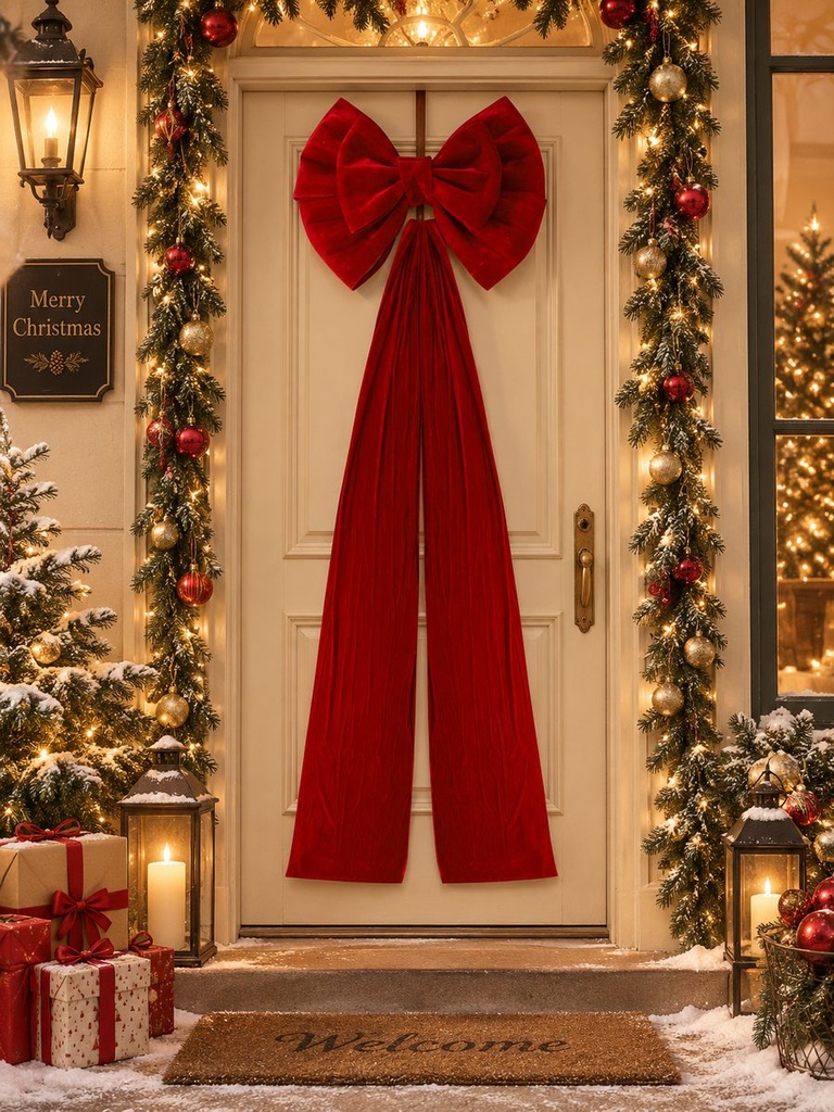 MOÑO DECORATIVO NAVIDEÑO