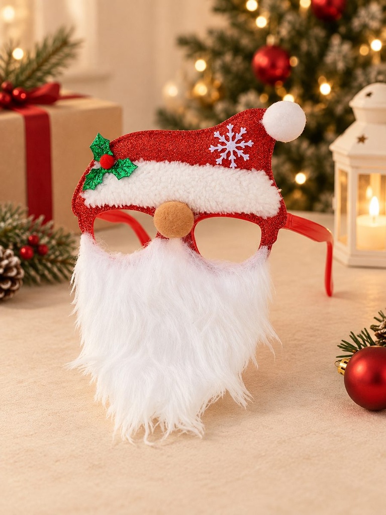 ANTEOJOS PAPA NOEL CON BARBA