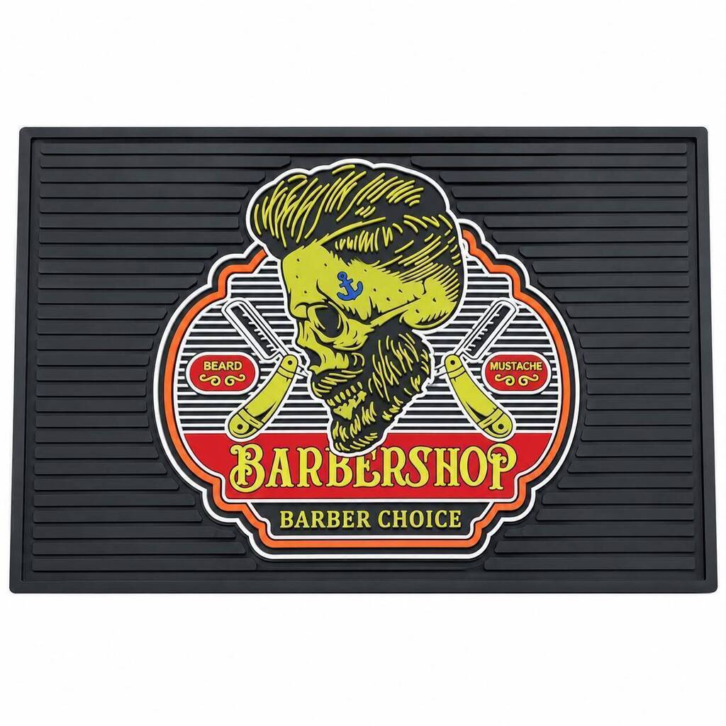 Alfombra antideslizante BARBER SHOP CALAVERA 004FHD ELOISE