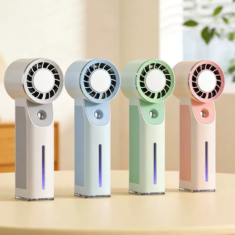 MINI VENTILADOR DUO SPRAY PORTATIL CON USB