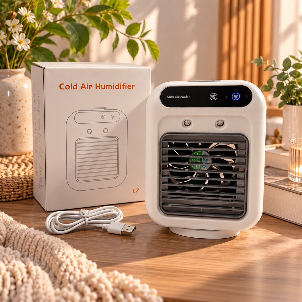 MINI AIRE ACONDICIONADO HUMIDIFICADOR