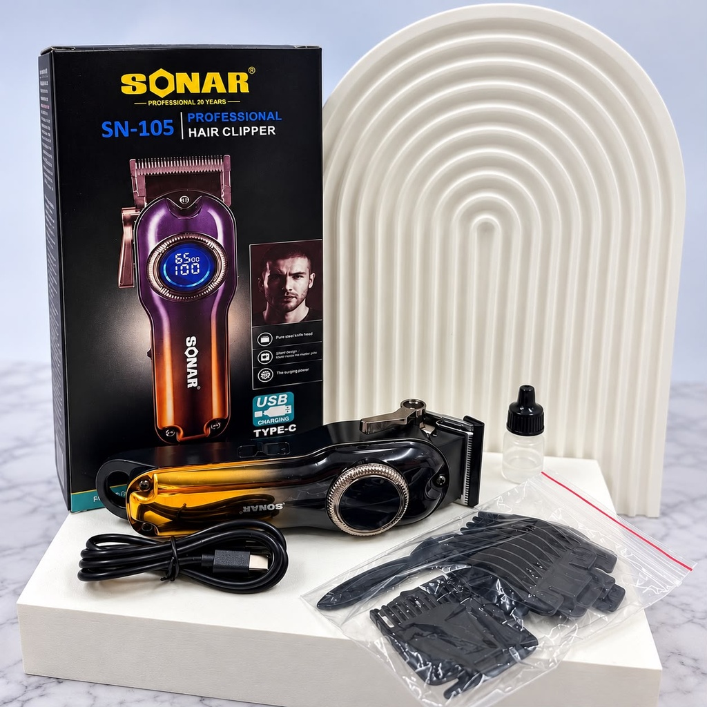 [PY-SN-105] CORTADOR DE PELO SONAR DIGITAL