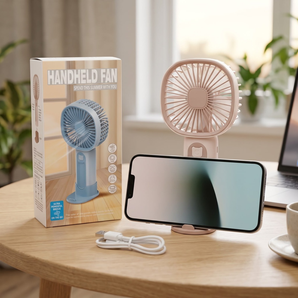 MINI VENTILADOR OSITO CON SOPORTE