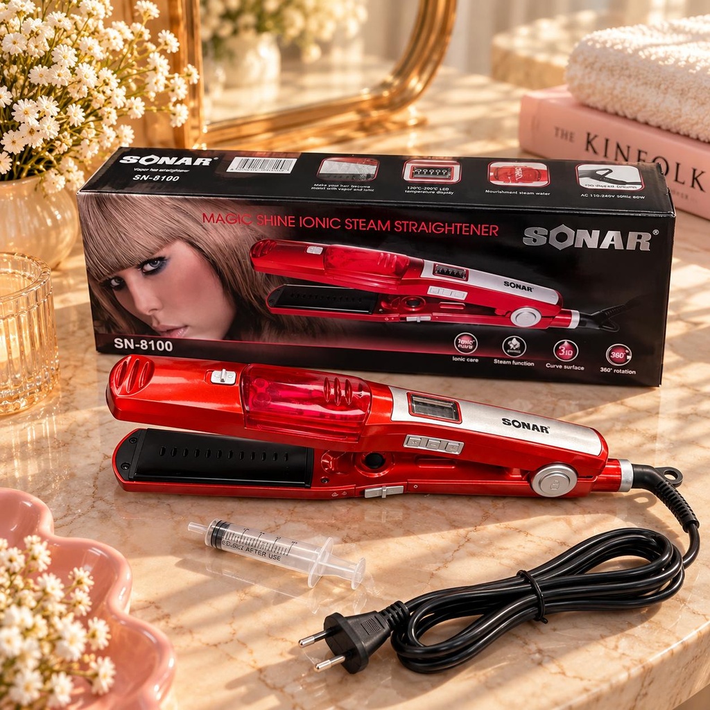 PLANCHA VAPOR 3 GRADOS SONAR