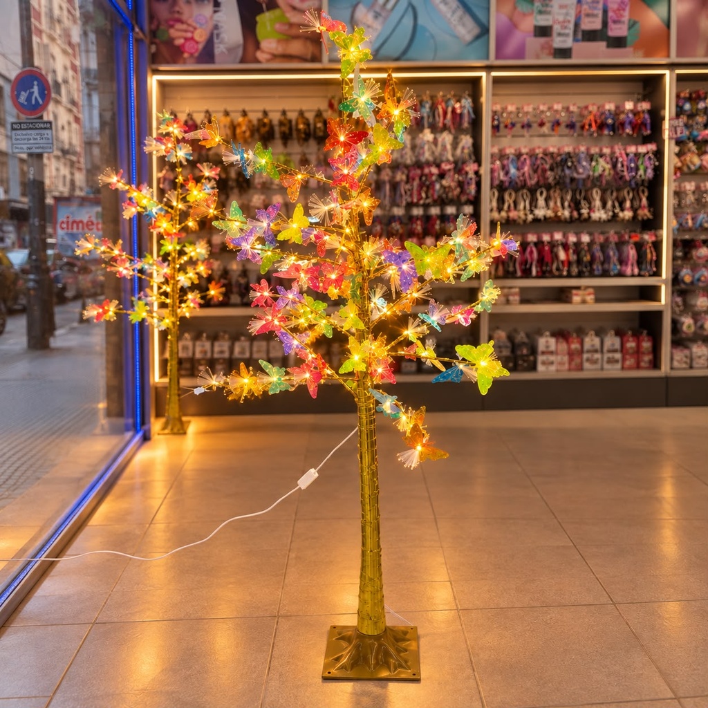 ARBOL LUMINOSO CON BASE