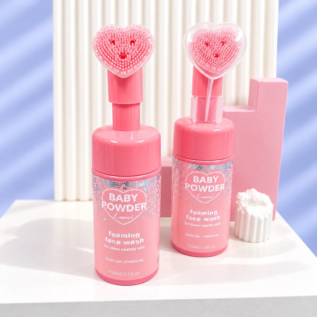 ESPUMA LIMPIADORA FACIAL BABY POWDER