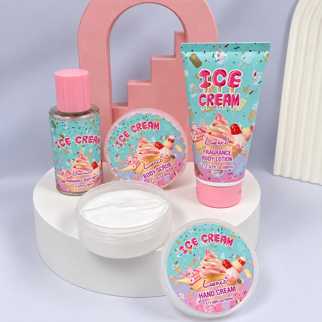 SET BODY FRAGANCIA + CREMA 4PCS.