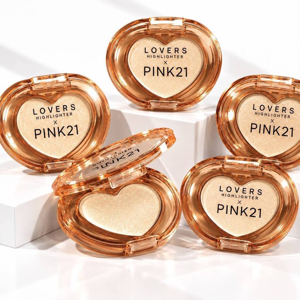 Iluminador en polvo LOVERS CS6986/502726 PINK 21