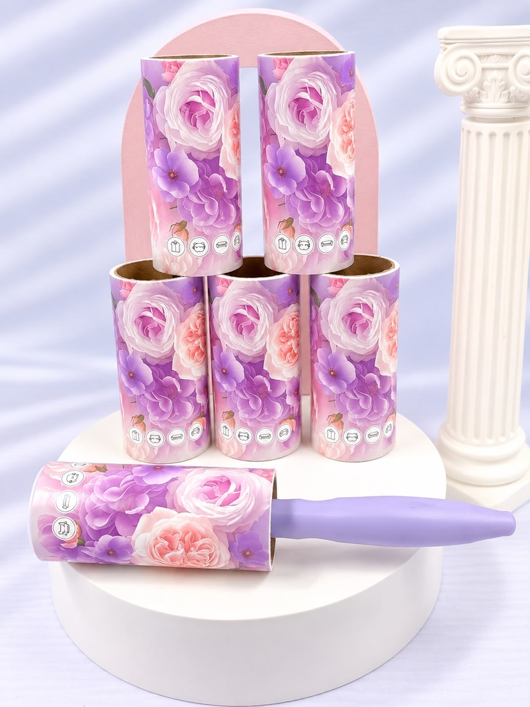 [PY-C-4420] SACA PELUSA ADHESIVO X6PCS.