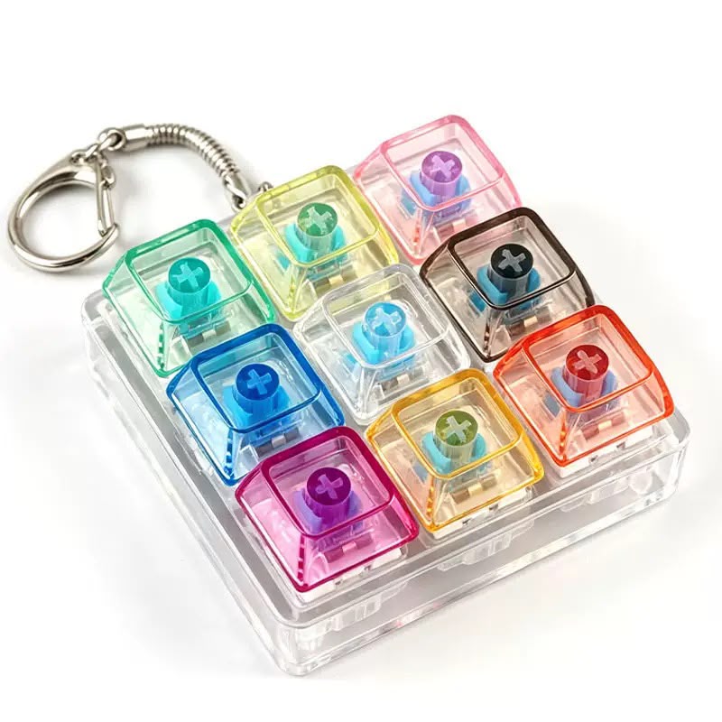 [PY-C-4124] LLAVERO TECLADO ANTI ESTRES