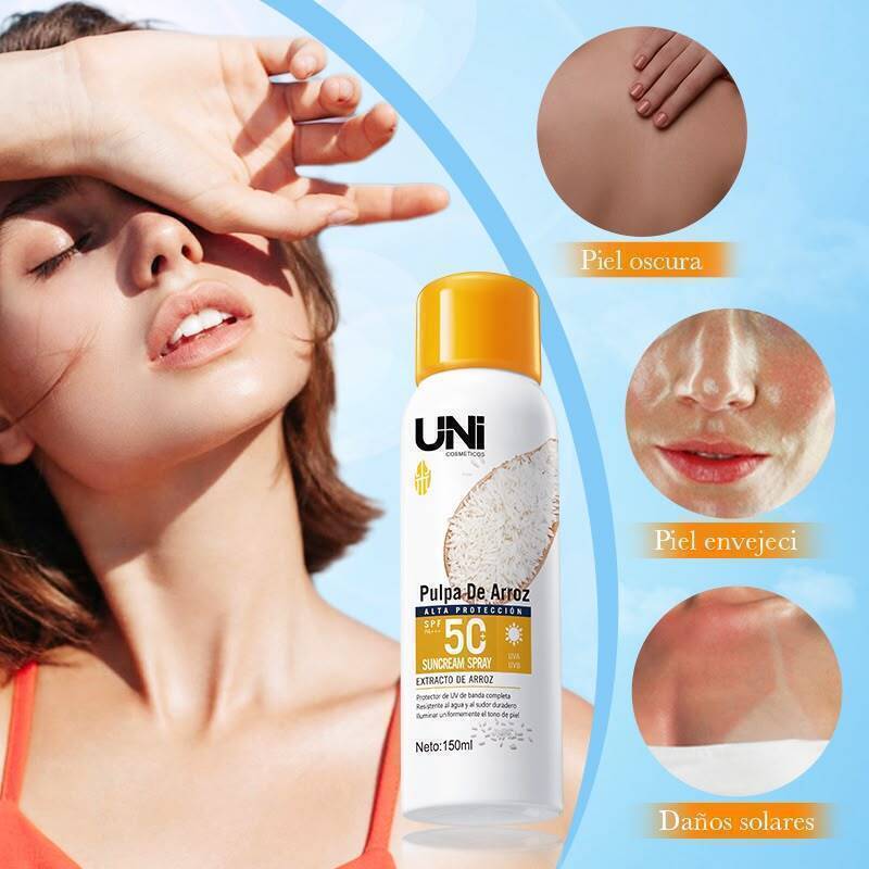 PROTECTOR SOLAR ARROZ +50 EN SPRAY 150ML