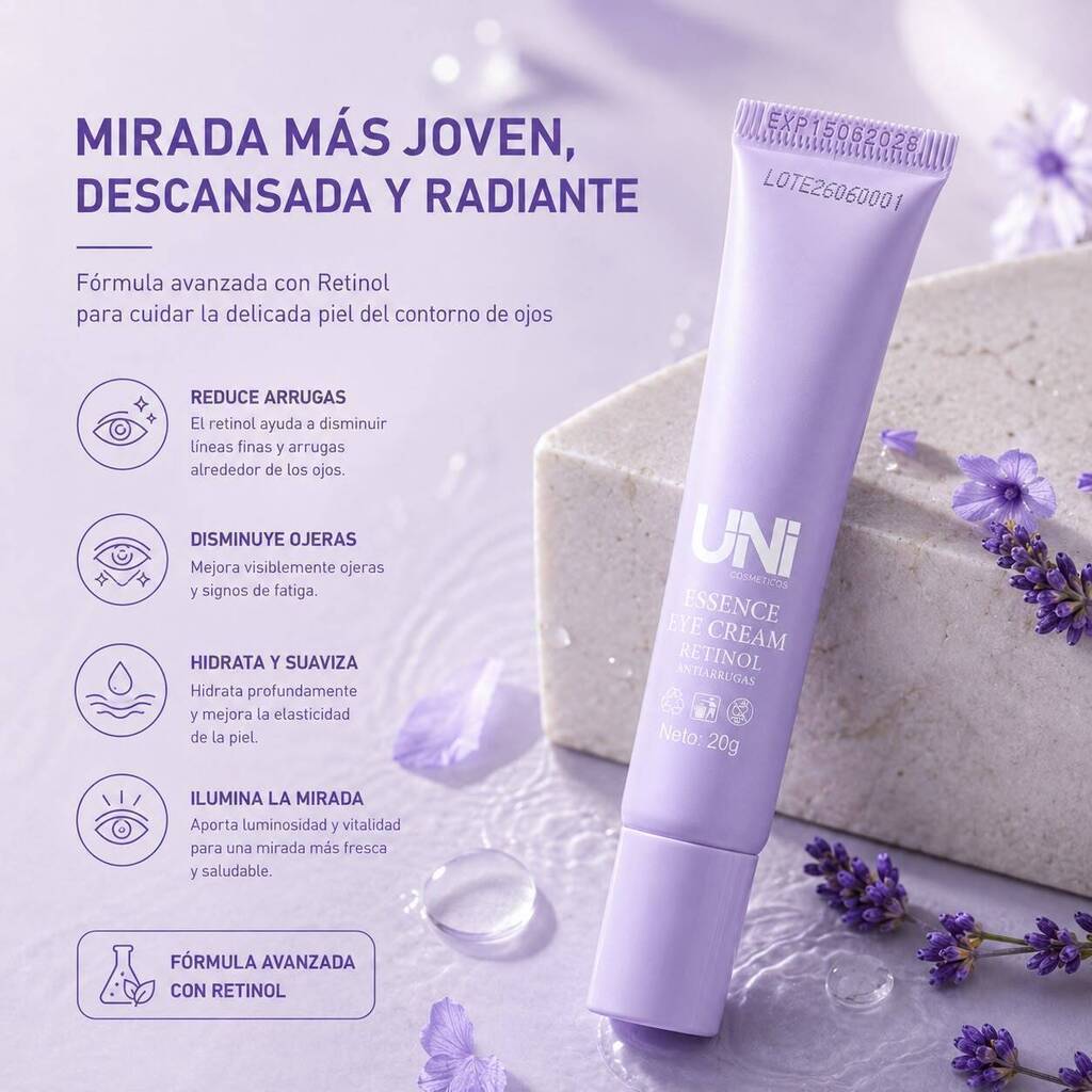 [PL-UNI07425/707425] Contorno de ojos RETINOL 20g UNI