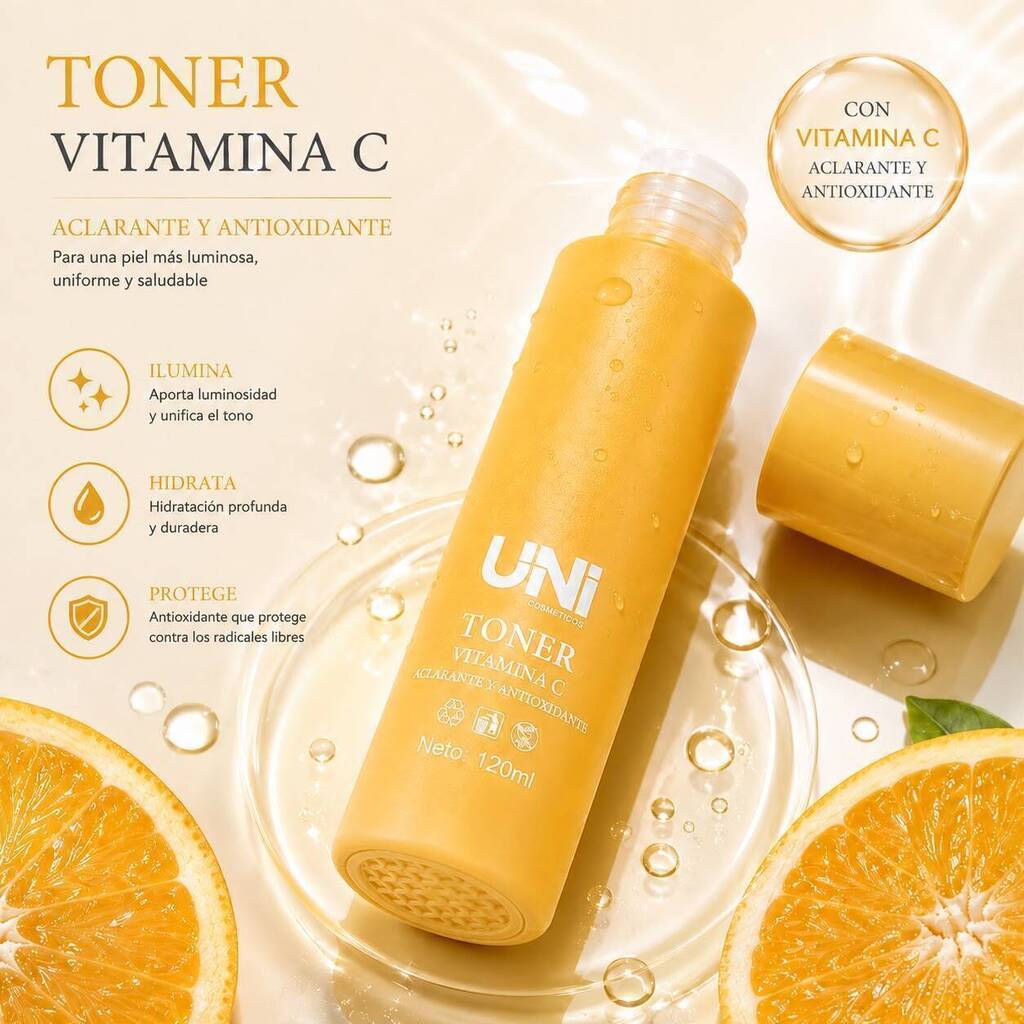 [PL-UNI39327/739327] Toner 120ml VITAMINA C UNI
