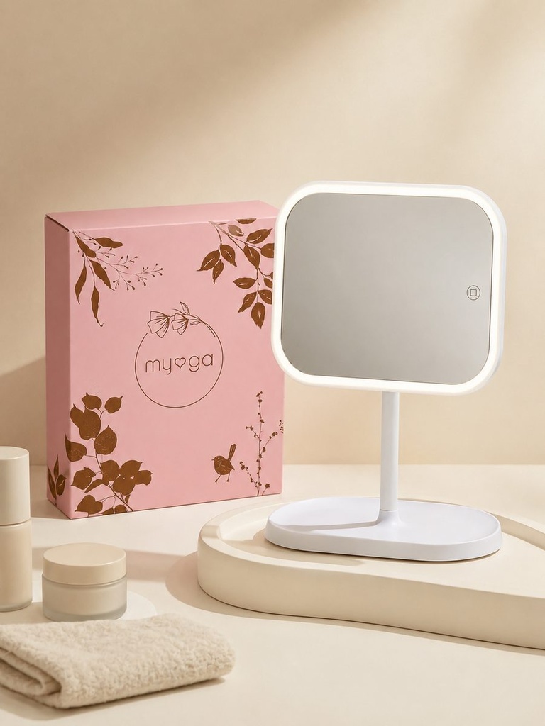 ESPEJO DE MAQUILLAJE LED C/U