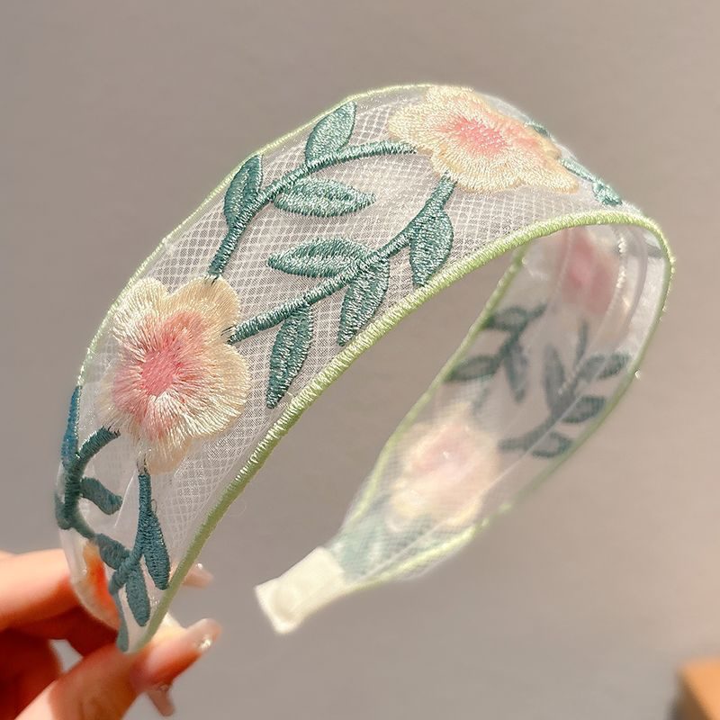 [PP-CF-82384] VINCHA BORDADA CON FLORES C/U