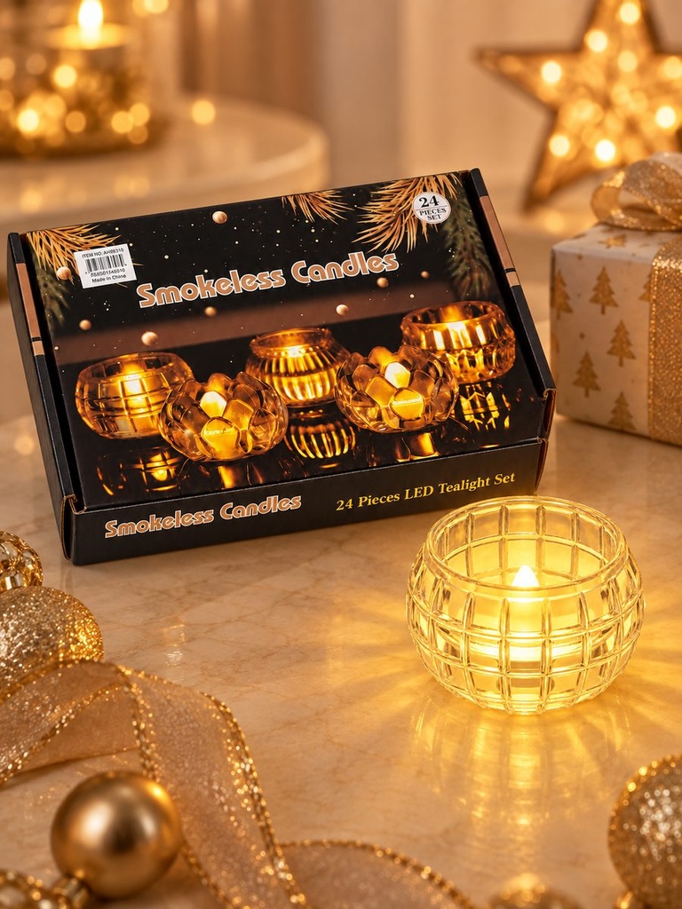 VELA LED DECORATIVA