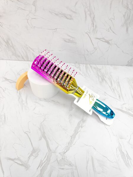 cepillo peine Rectangular Para pelo cabello Degrade Tres Colores- City Girl
