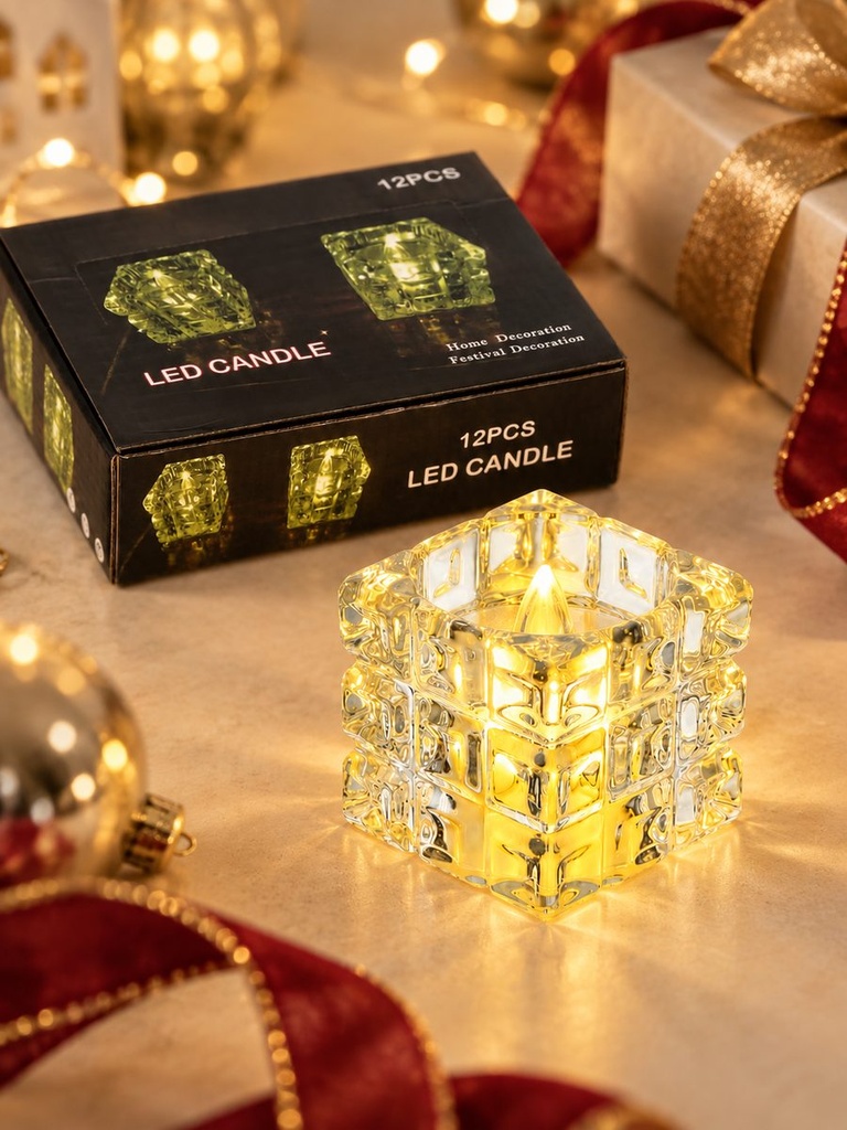 VELA LED DECORATIVA