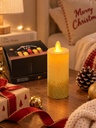 VELA LED GLITTER 11 CM