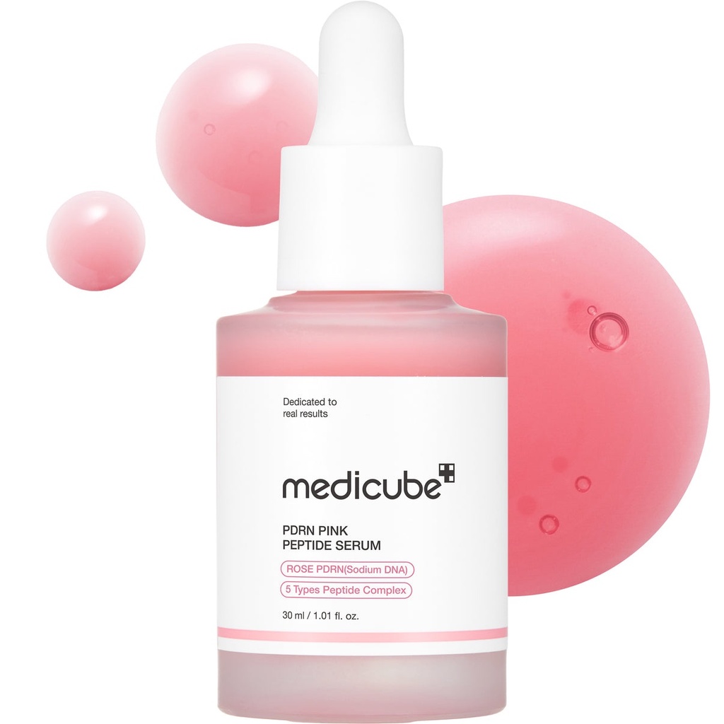 Serum PDRN Pink Peptide 30ml con Niacinamida antiedad iluminador Medicube ORIGINAL #08053