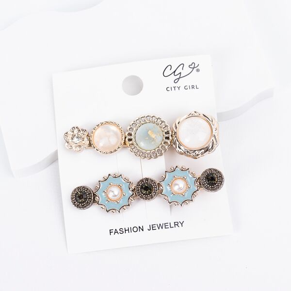 Broches de/para el Cabello 2 Pcs City Girl