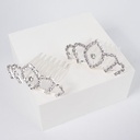 Corona Peineta Con Strass