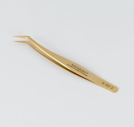Pinza de/para pestañas extensiones Nagaraku Volumen Ruso