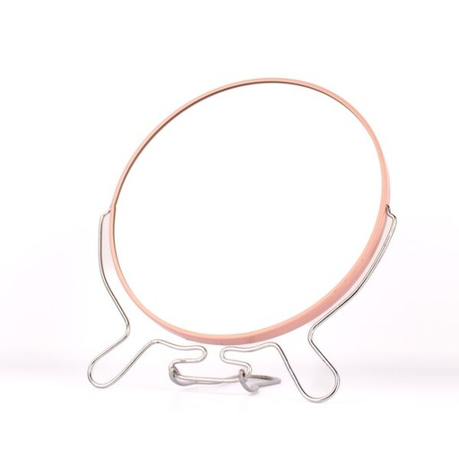 [PG-5308] espejos circular de 8 pulgadas con borde de metal y paral
