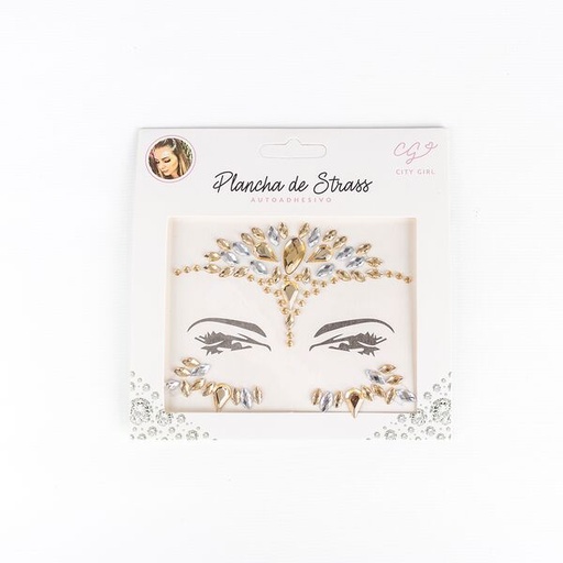 Gemas/Strass Para el Rostro Varios Tonos City Girl
